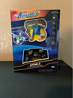 Atom-X 2.4GHz Micro Quadcopter, Green and Blue.