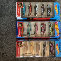 Hot Wheels Flames 5 Packs 