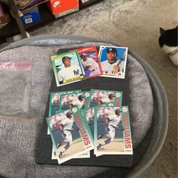 Bernie Williams Baseball Card Lot W/ Rookies