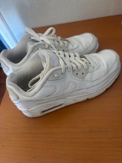 Nike Air Max 90 All White Sneakers