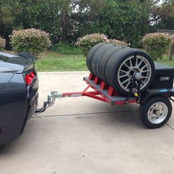 Small Tire Trailer for Track Days