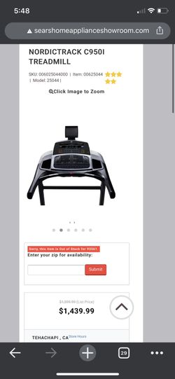 Nordictrack treadmill c950i manual sale