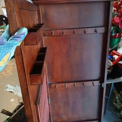 Kirkland  (Mirrow front ,wooden )Jewerly Armoire