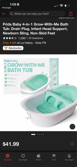 Mom Frida Grow with me bathtub
