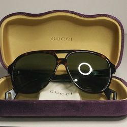 (New) Gucci Pilot Sunglasses
