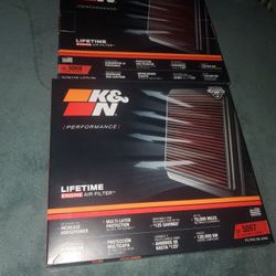 K&N Performance Engine Air Filter 
