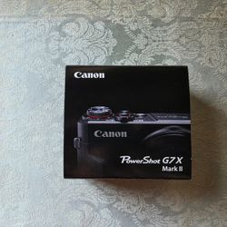 Canon PowerShot G7 X Mark II 20.1MP Compact Camera