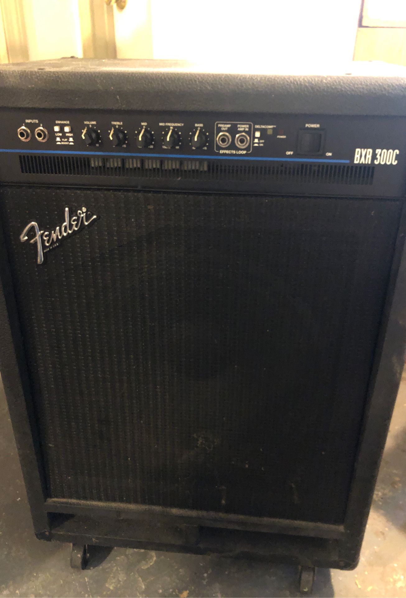 Fender 300 watt brc bass amplifier made in the USA
