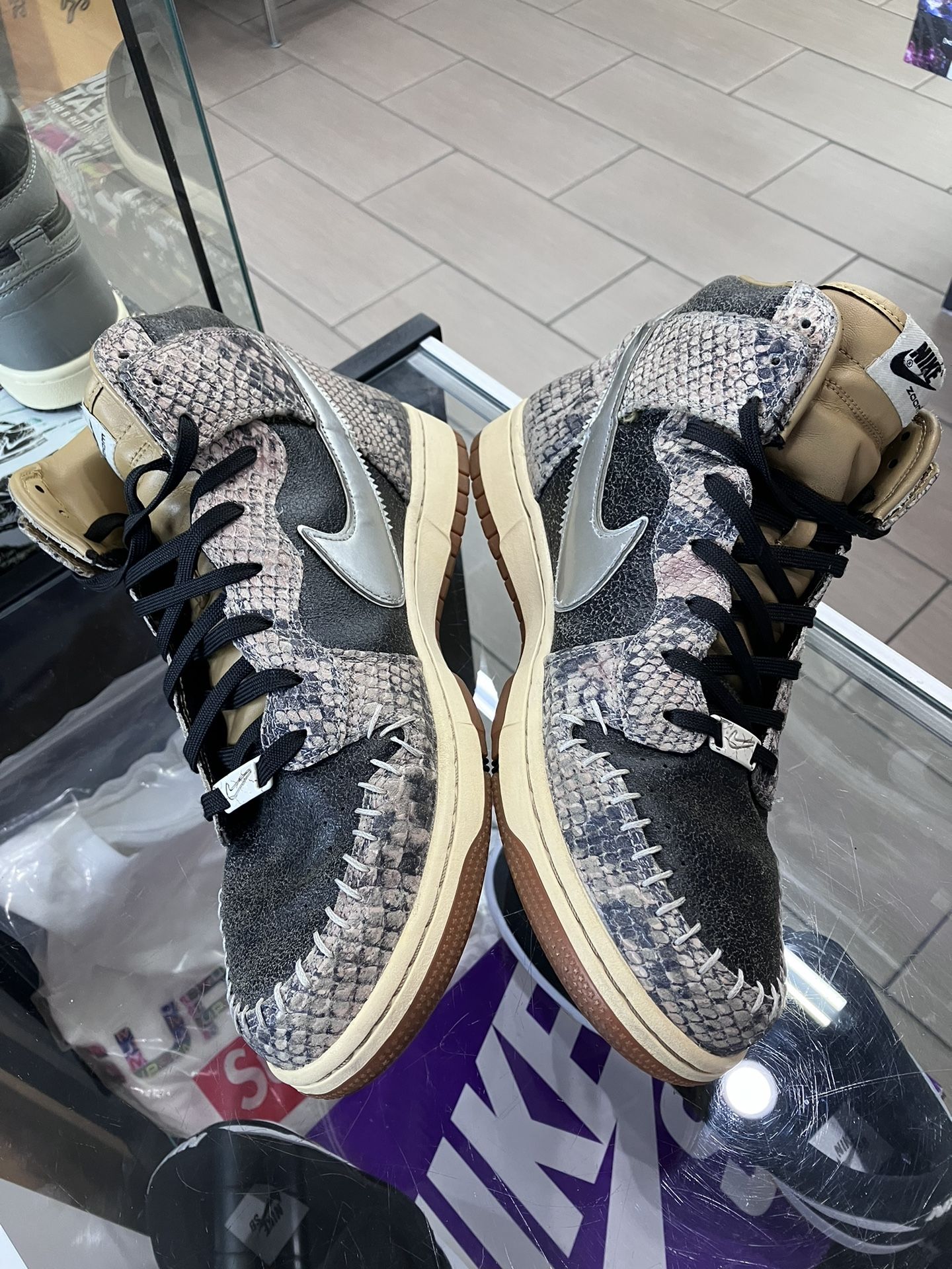 Nike Dunk High CMFT PRM QS Snake Skin for Sale in Culver City, CA 