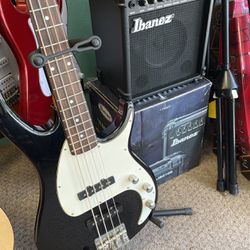 Peavey Bass Guitar With Amp Combo 