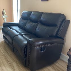Sofa Reclnable Como Nuevo