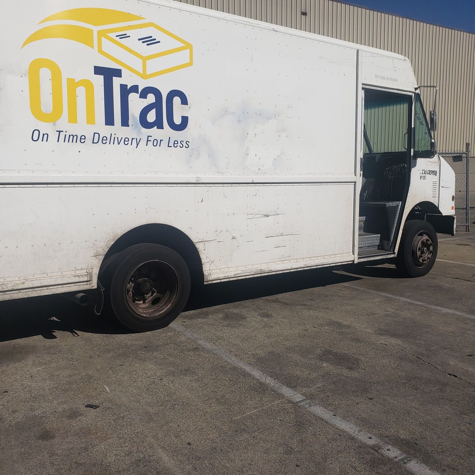 Potential food truck, Storage delivery truck