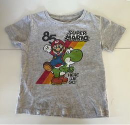 Super Mario & Yoshi Kids Graphic size 5T T-Shirt