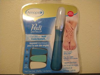 Amope Pedi Perfect, Electronic Nail Care System Kitq