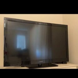 55" Insignia Table With Firestick To Make It A Smart Tv