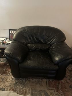 3 Piece Black Couch Set