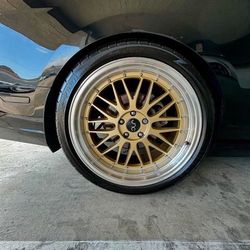 JNC Gold wheels 