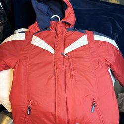 Vintage Reebok Youth Snow Jacket Reversible 