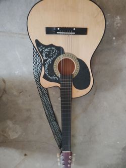 Acoustic guitar lower quality material