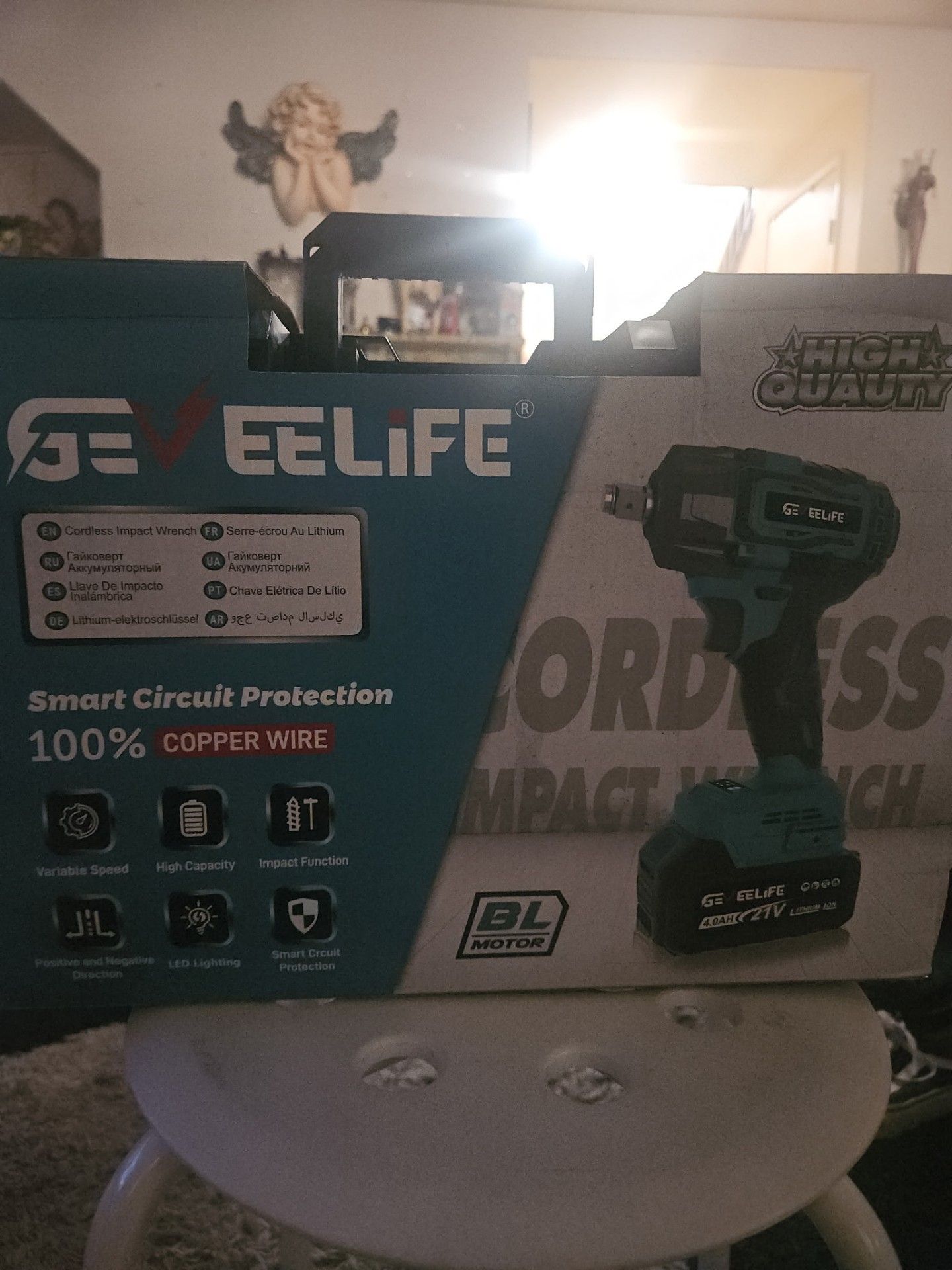 geveelife 21 volt impact Wrench cordless