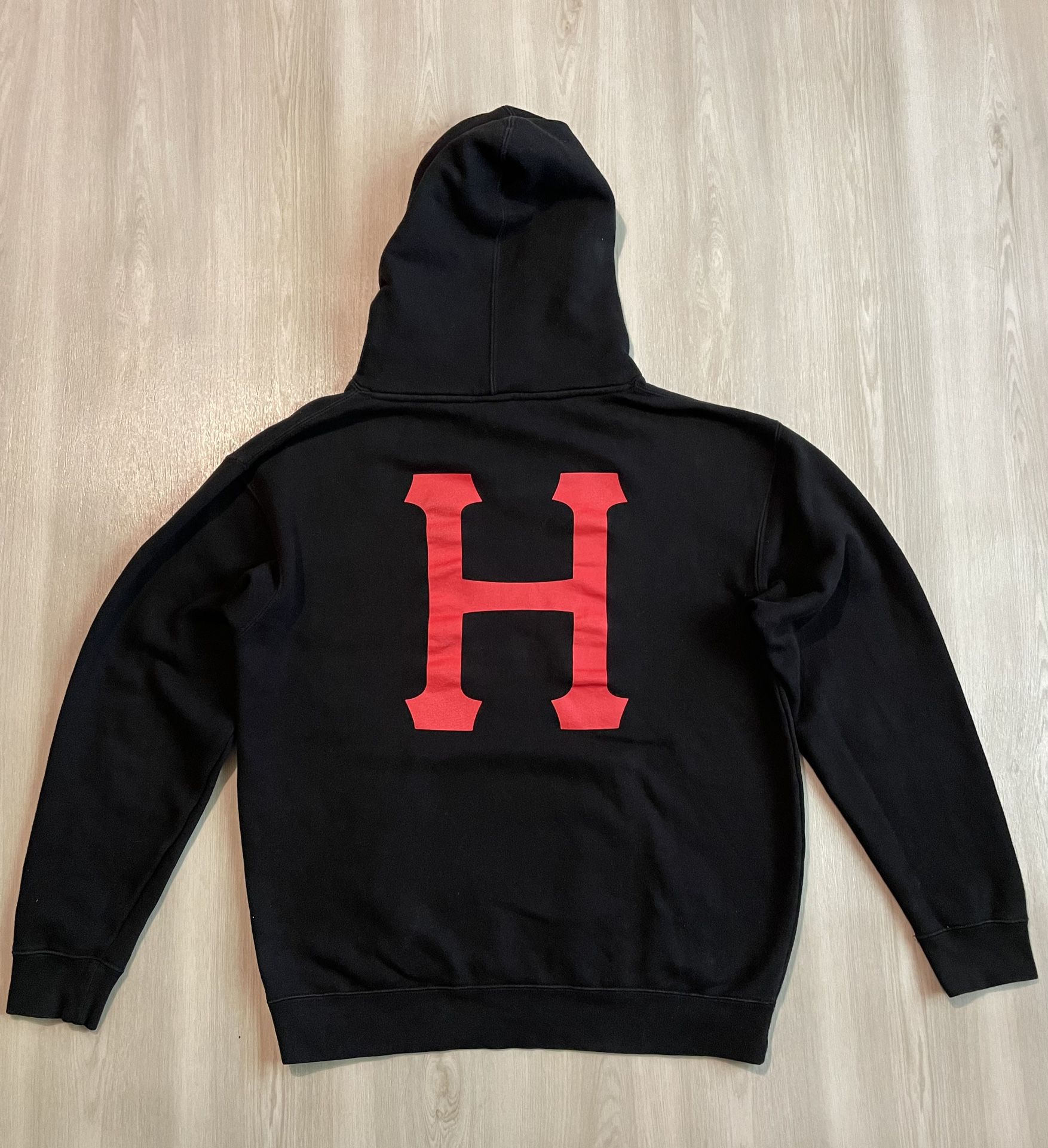 Thrasher x HUF Worldwide Collab Skate Hoodie Sweater  Mens Medium