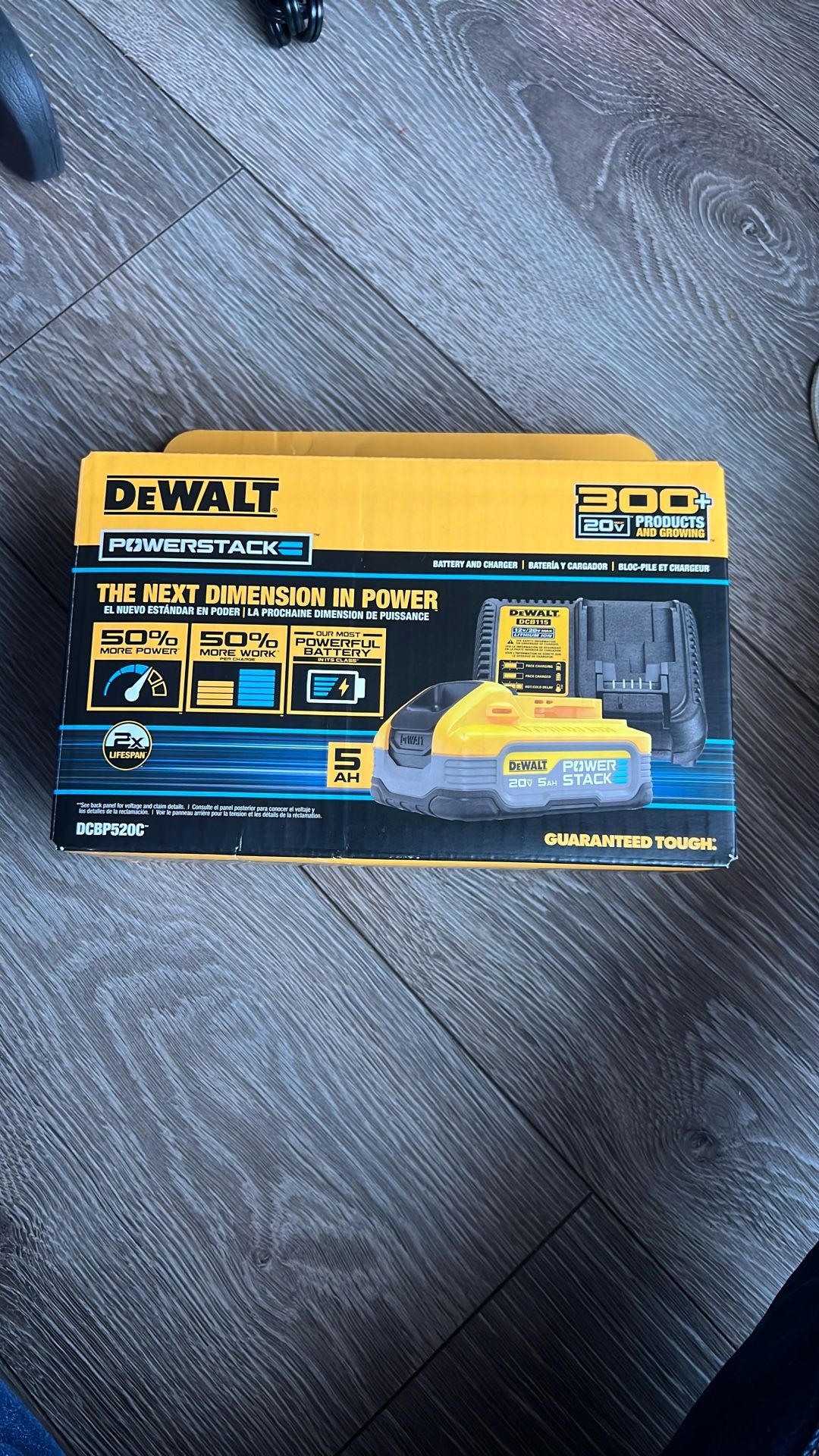 Dewalt Battery And Charger Kit Power Stack