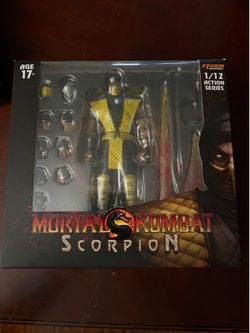 Storm collectibles mortal kombat scorpion