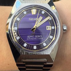 King Seiko VANAC "Tokyo Twilight" Automatic 3 Days