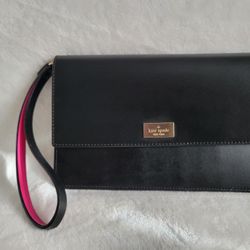 Kate Spade New York Leather Large Wristlet