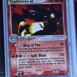 Sandstorm typhlosion EX