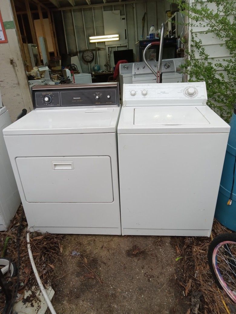 Good Working Washer And Dryer Whirlpool Washer And Kenmore Dryer