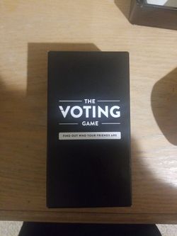 The Voting Card Game