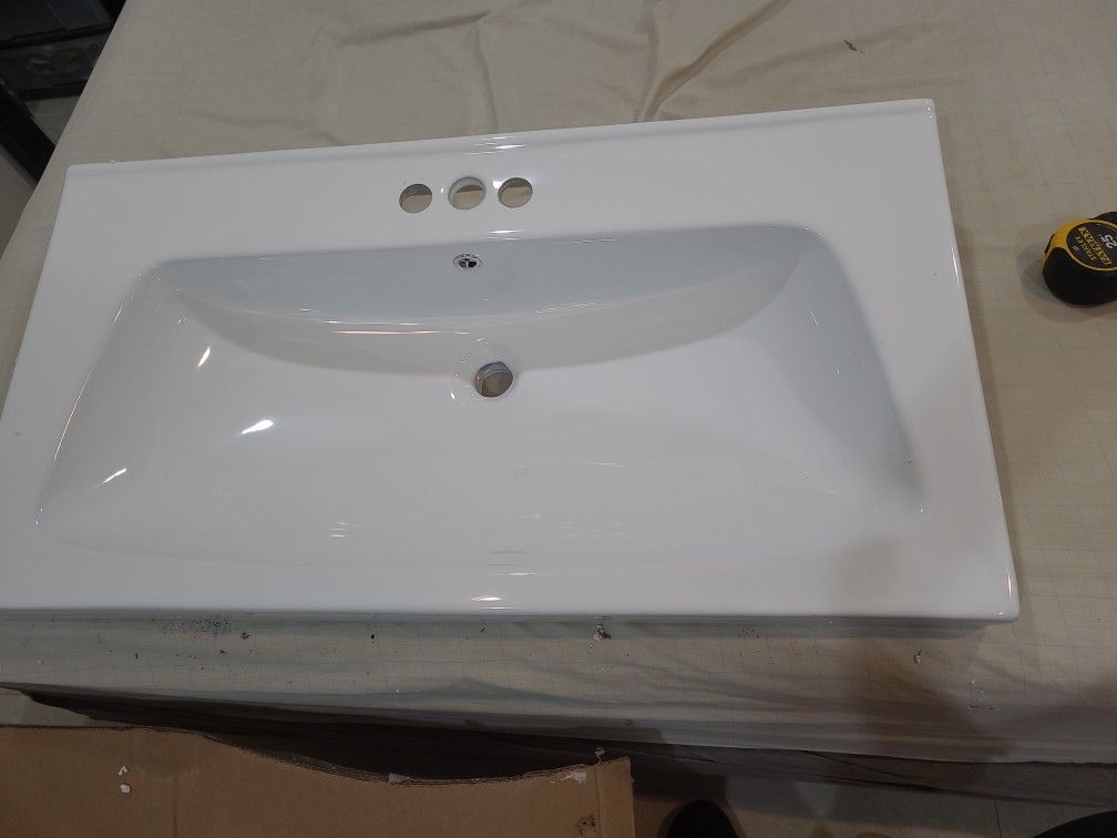 Rectangular Sink Porcelain