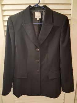 ANNE KLEIN BLK JACKET 