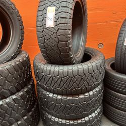 275/55R20 Nitto Ridge Grappler Full Tire Set