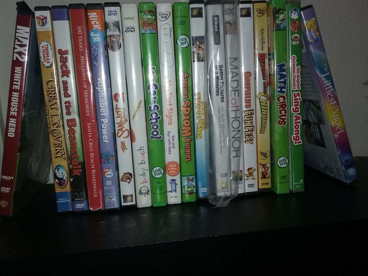 DVDs and CD for sale