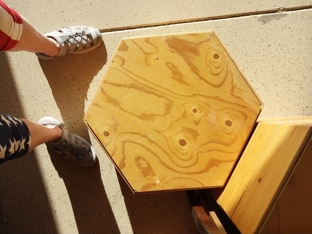 Wooden Lamp/basket/ Storage Set