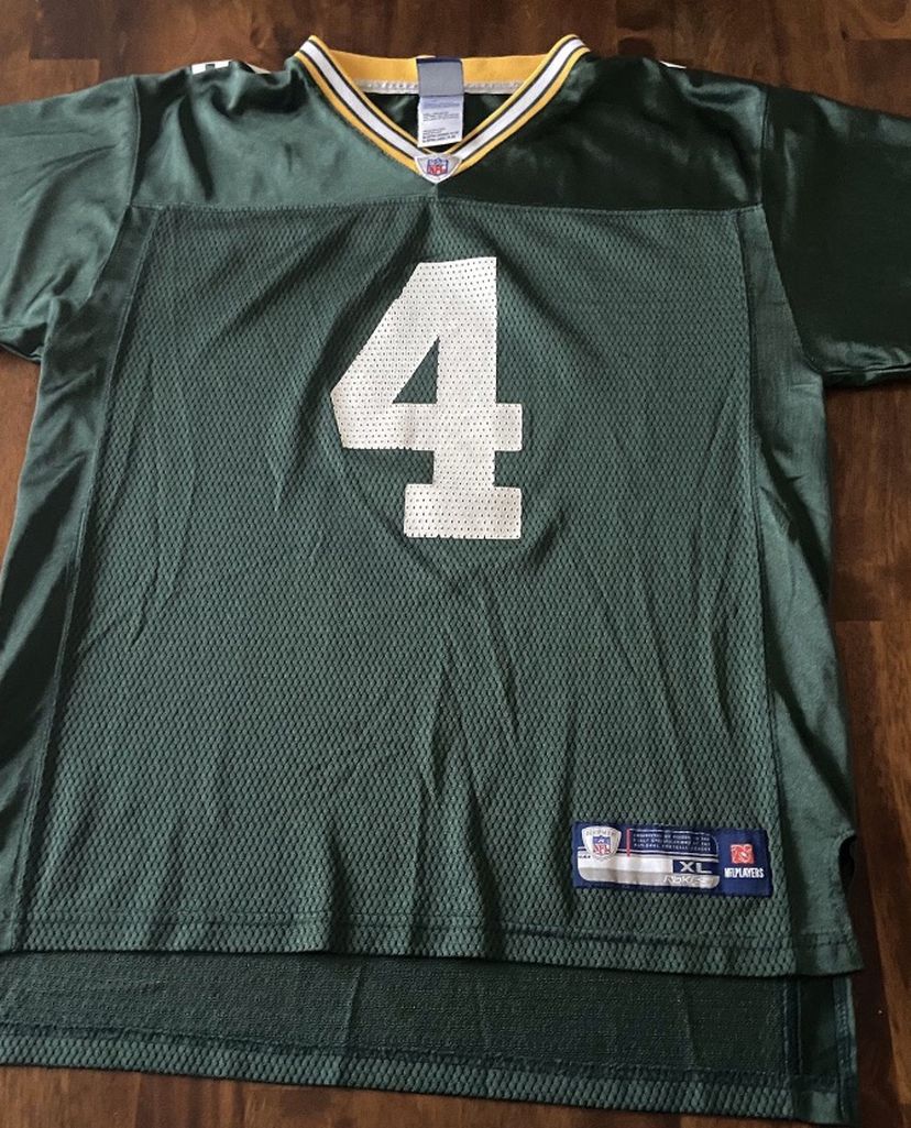 NFL Reebok Jersey Green Bay Packers #4 Brett Favre