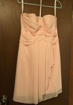 David’s bridal bridesmaid dress