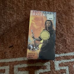 Braveheart Vhs Set New Sealed