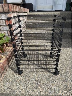 Metal Art drying rack or scrapbook organizer