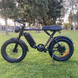 30MPH Electric Bike Fat Tire E Bike Electric Dirt Bike Electric Mountain Bike & Electric Scooters