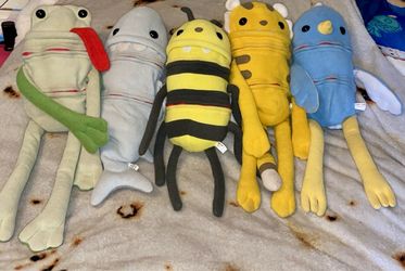5 Clump-O-Lump Stuffed Animals