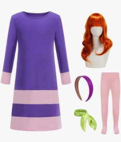 Daphne Scooby-Doo Costume Set for Girls size 4-5