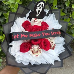 Halloween Flower Bouquet Ramo