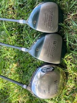 └➤➤➤ Men's Right-Handed | Warrior Drivers | 3 Clubs + 3 Head Covers -