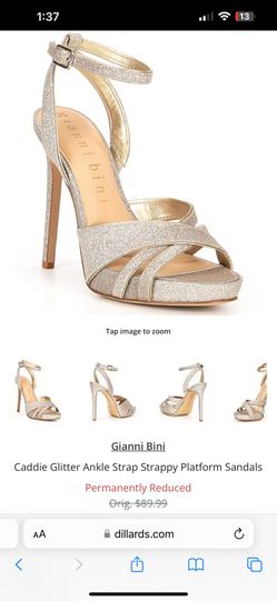 New Great For Prom Gold Glitter Heal