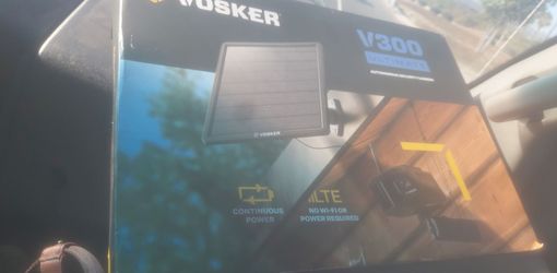 Solar security camera