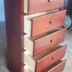 Tall Wooden Dresser 60"