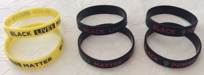 Black Lives Matter Wristbands-$4.00 Each